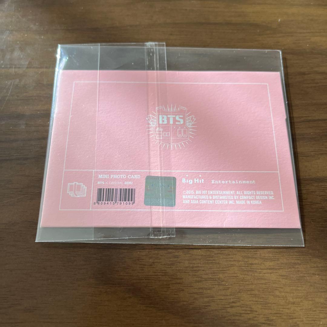 BTS 花様年華　オンステージ　オンステ　ミニフォト　ユンギ　コンプ