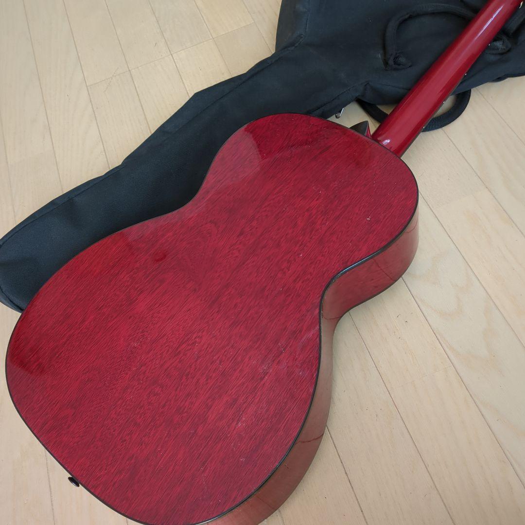 タカミネ　アコースティックギター レッド　保管品