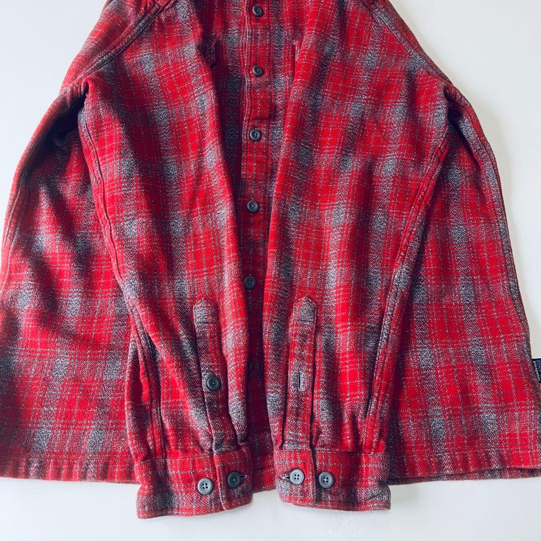 i*n様 パタゴニア フィヨルドフランネルシャツ　レッドチェック