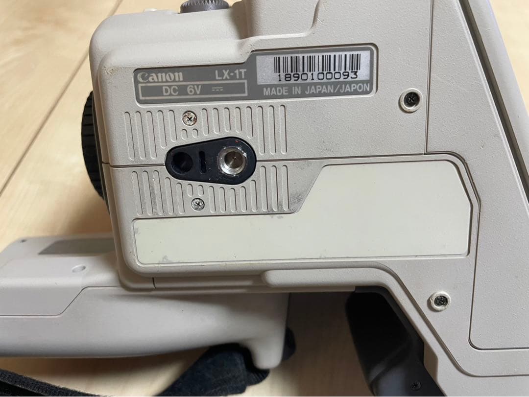 Canon LX-1T Hi8 8ミリビデオカメラ レンズ3本付 ジャンク品