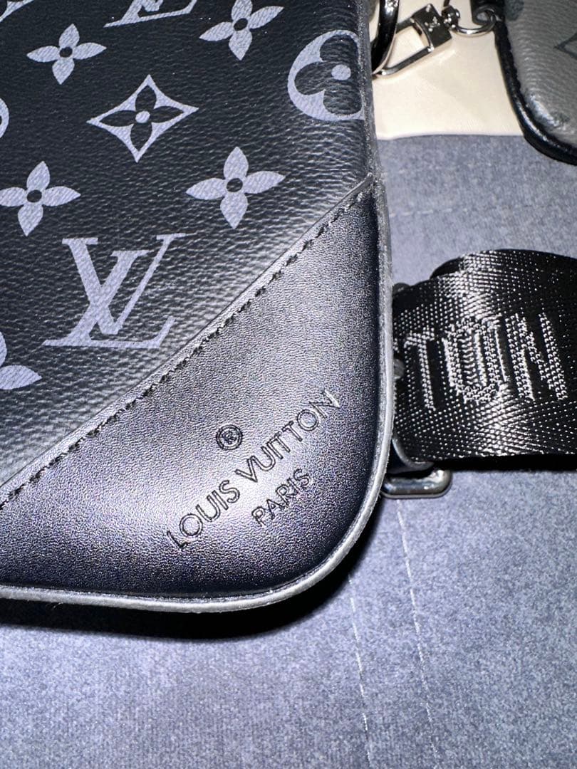 グレー ブラック ショルダーバッグ