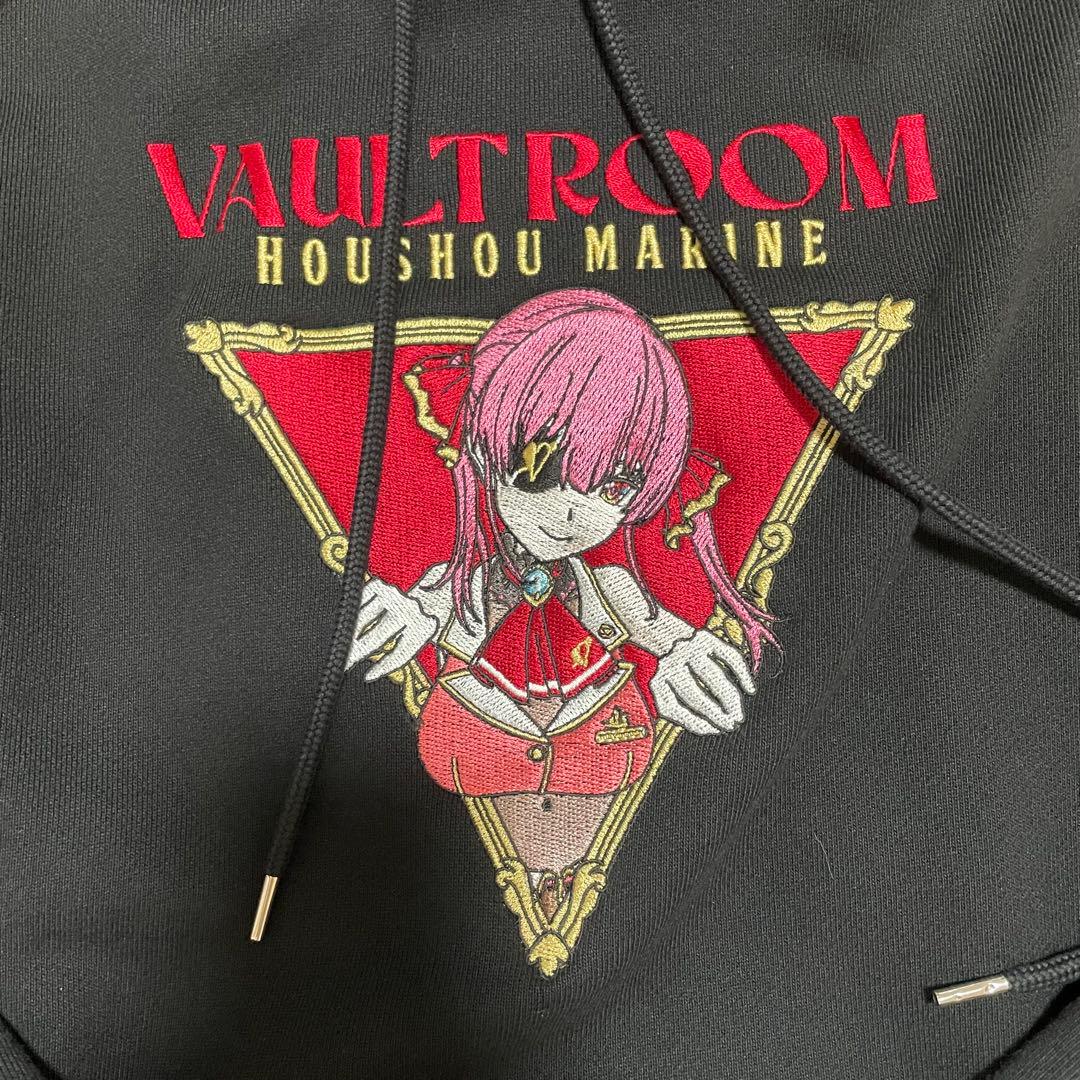 VR × MARINE HOODIE COL：BLACK