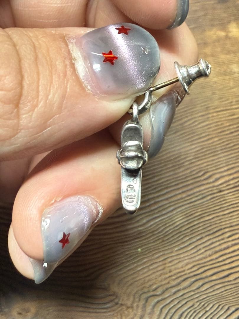 shunクロムハーツ ベイビーファット ドロップ ピアス