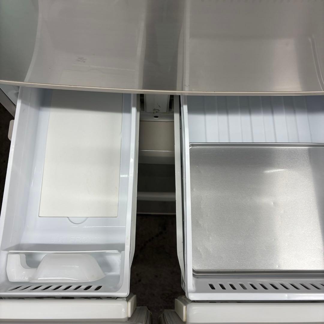 553⭕️冷蔵庫　パナソニック　大型　400㍑　レトロ　右開き　安い　設置無料