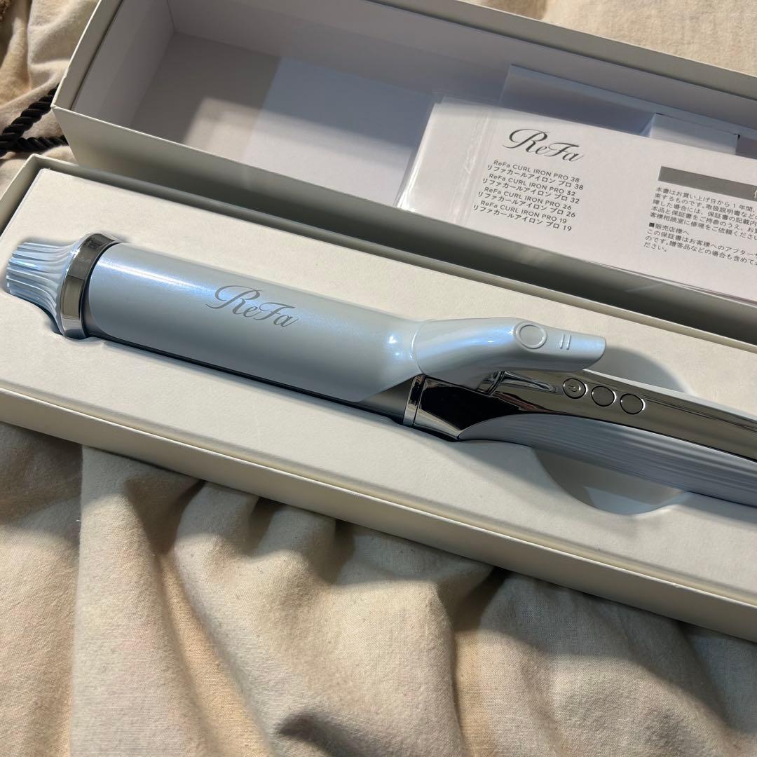 【2025年製】Refa カールアイロンプロ 38mm