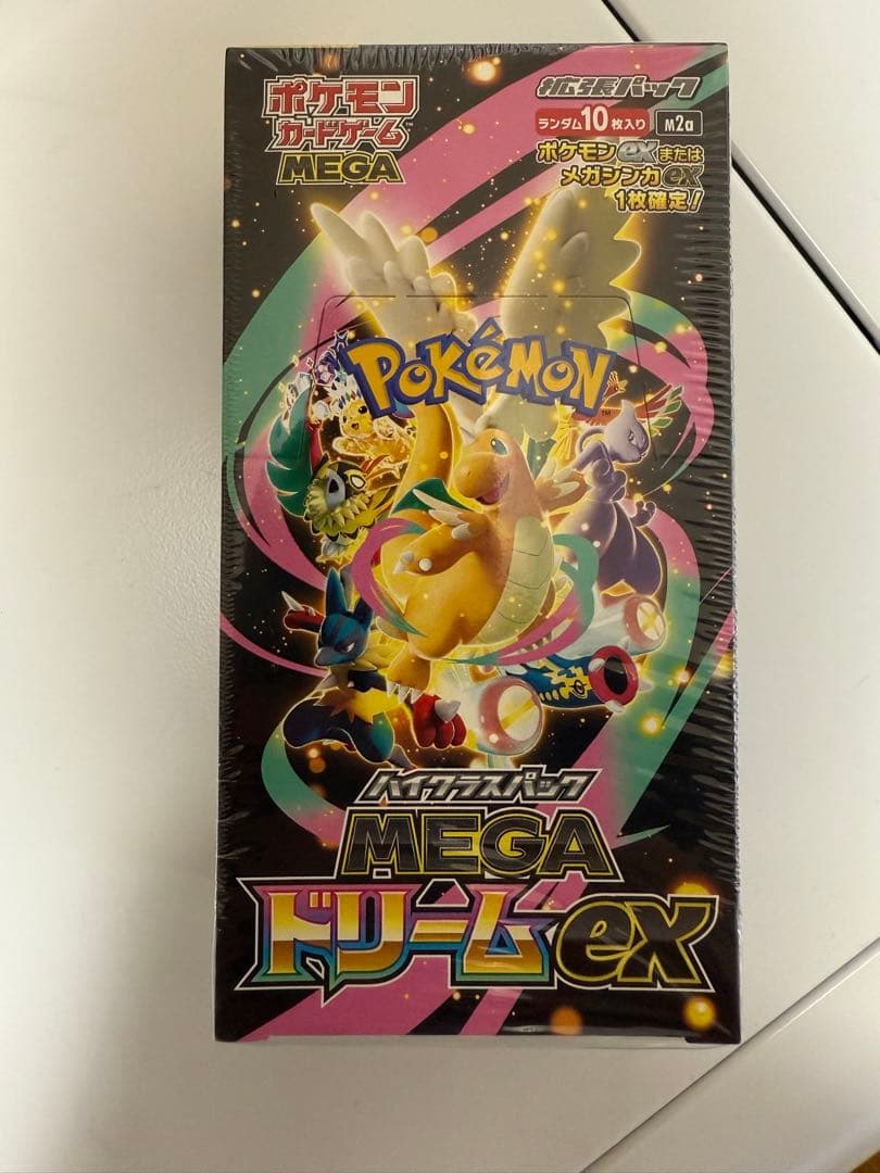 ポケモン MEGA ドリームEX 1BOX 185.6G