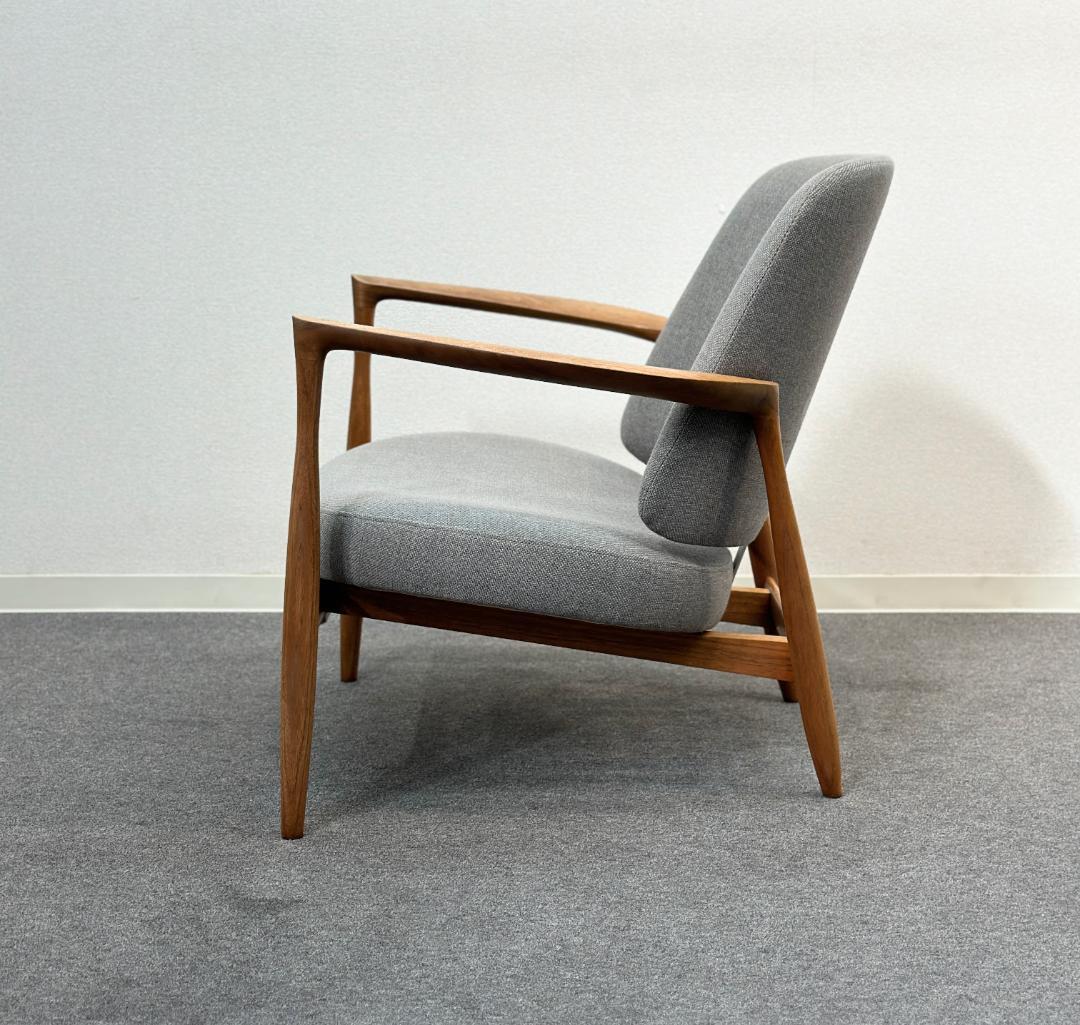 キタニ■IL-02 イージーチェア　1Pソファ グレー系 北欧デザイン