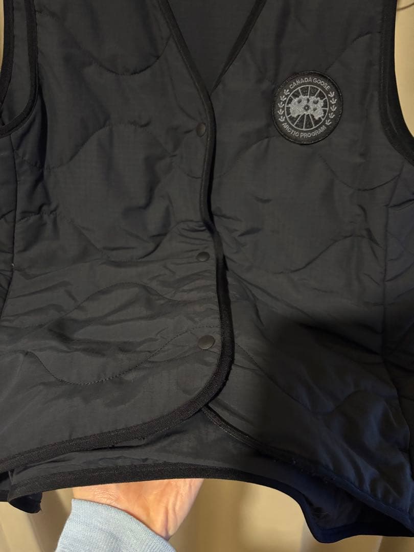 カナダグースアネックス ライナー ベスト ブラックレーベル