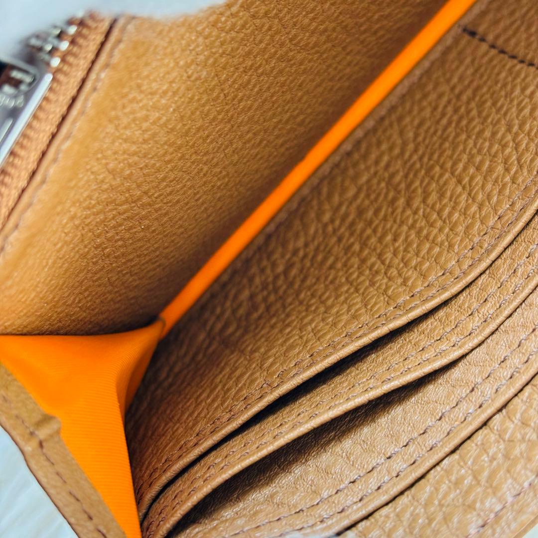 ポーター カーム ロングウォレット LONG WALLET キャメル レザー