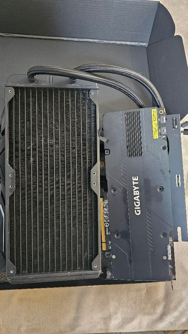 GIGABYTE RTX2070、NZXT KRAKEN X63 280mm