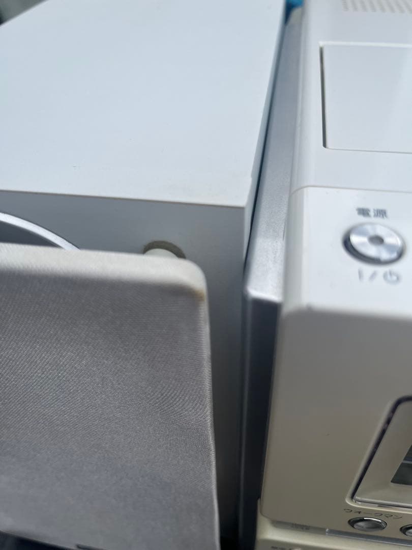 SONY CD・MD・カセットデッキ ホワイト