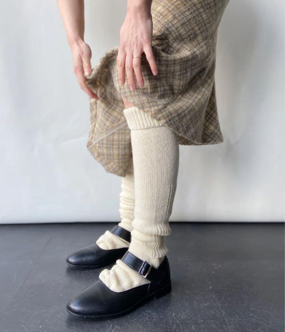 レッグウェア fumika uchida SHETLAND LONG SOCKS
