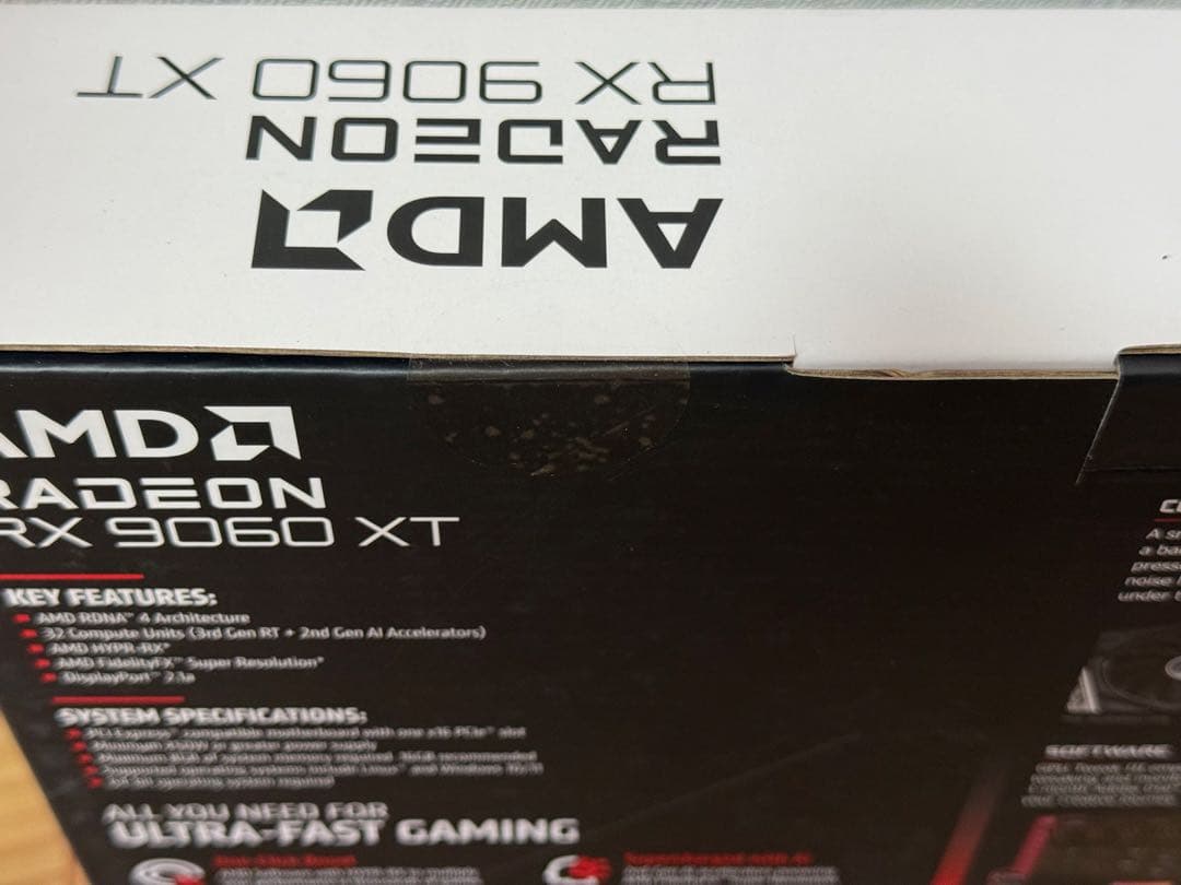 新品未開封ASUS DUAL Radeon RX9060XT 16GB