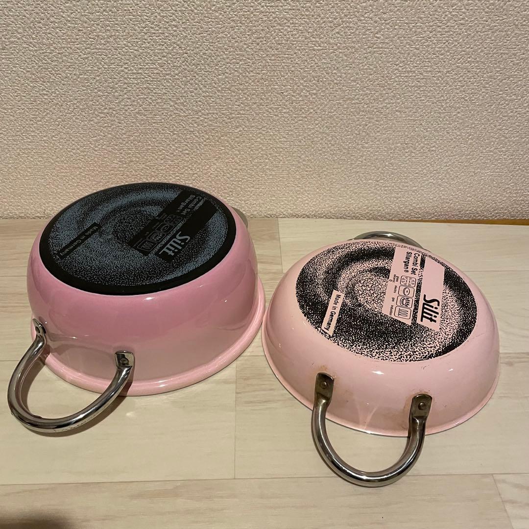 Silit シリット　コンビクック　21cm　両手鍋　限定色サクラピンク