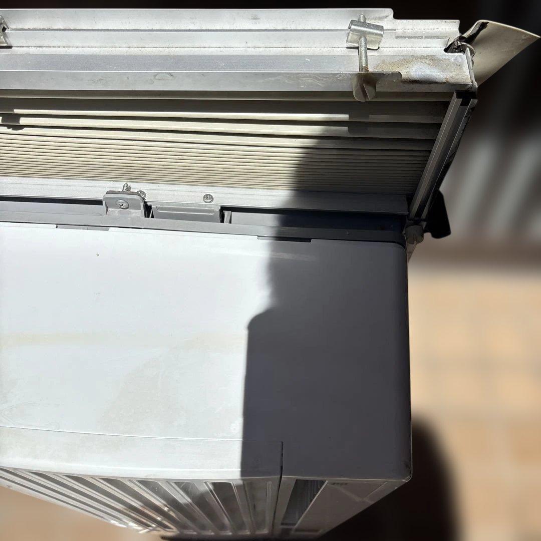 Haier 窓用エアコン　JA-16U 2020年　窓枠付き　簡易洗いました