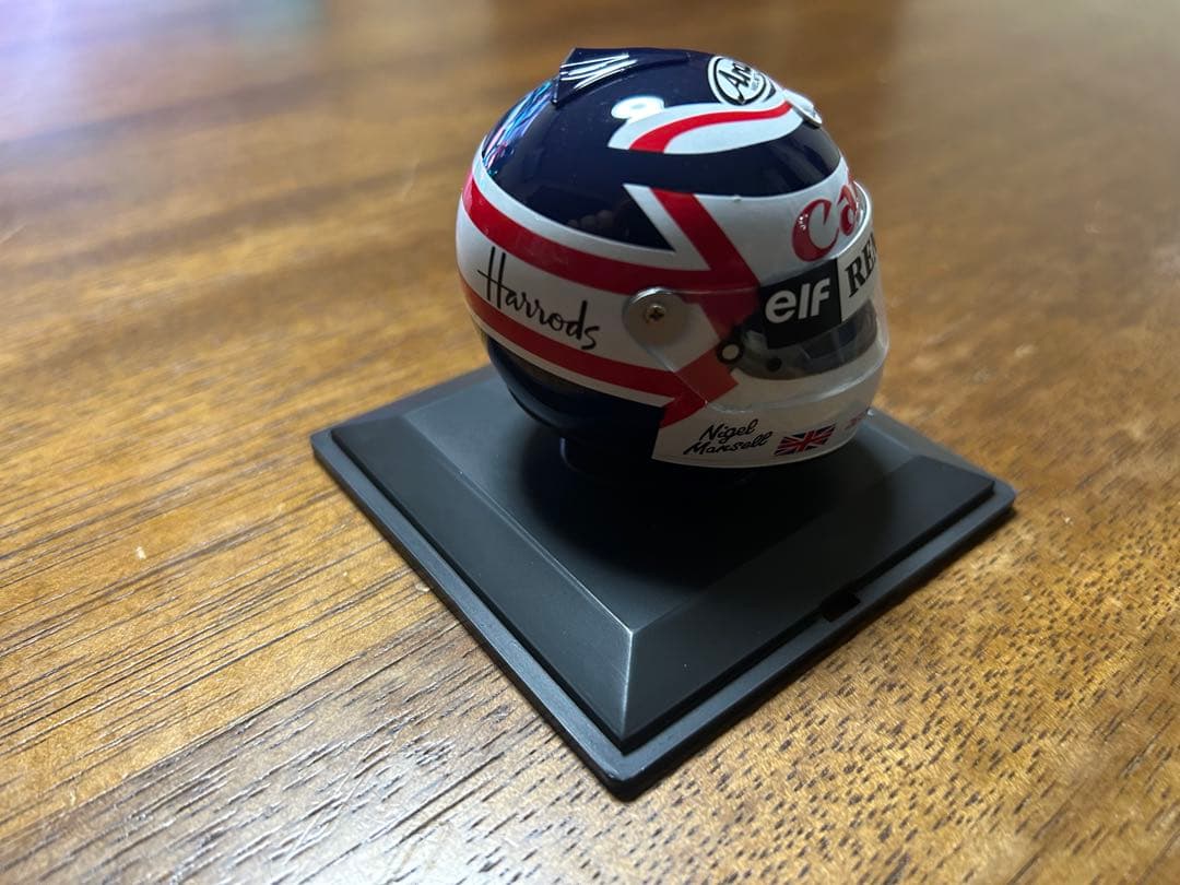 ディエゴスティーニ　ヘルメットコレクション　ナイジェルマンセル