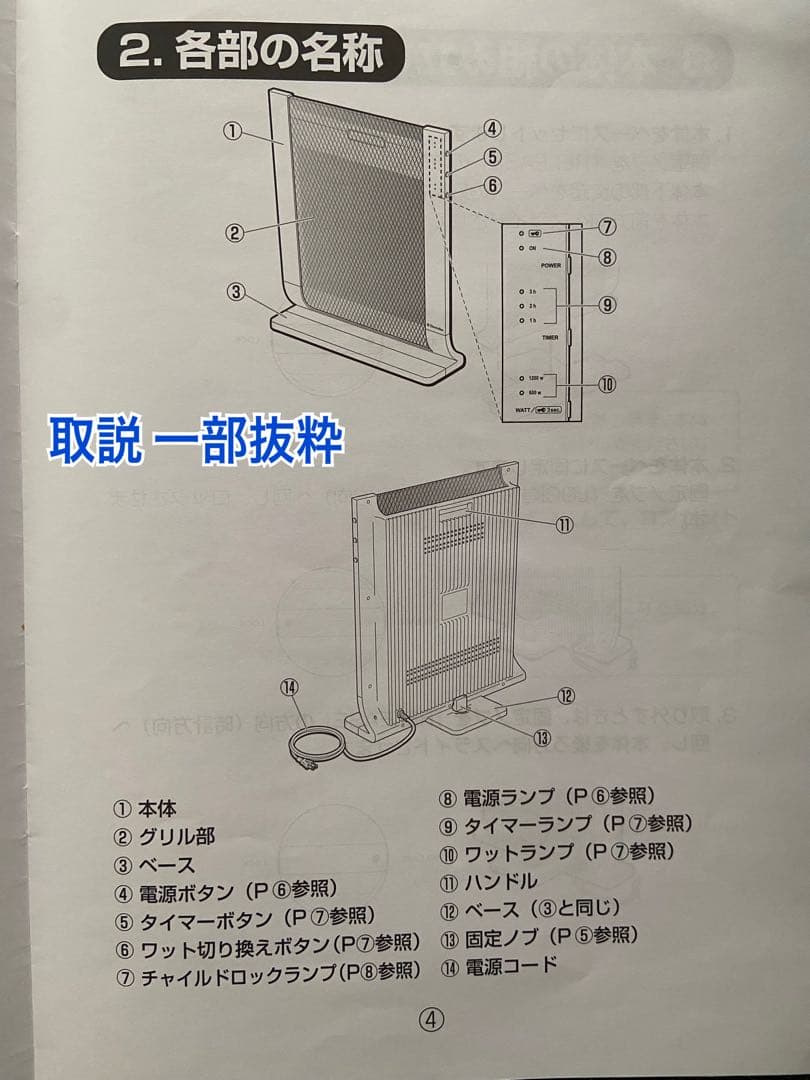 Electrolux 遠赤外線パネルヒーター 動作確認済み　取説あり　超美品