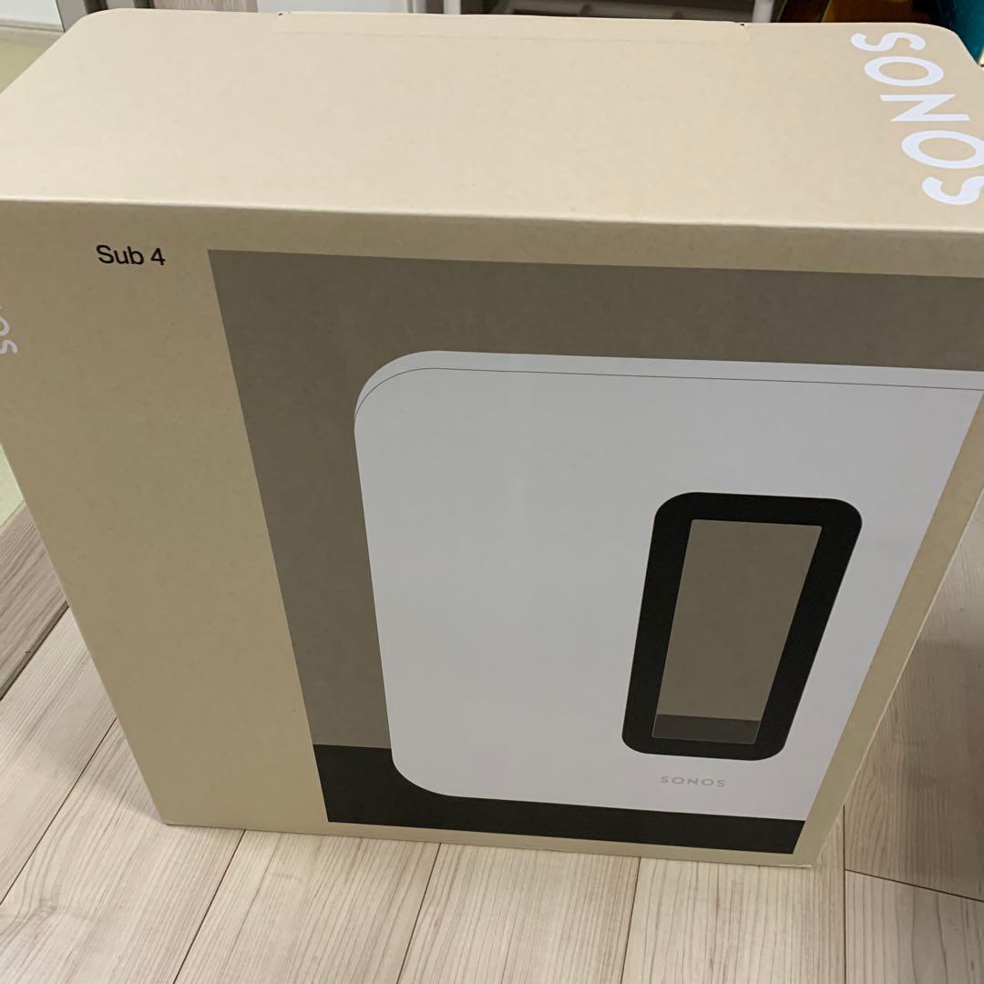 新品・未開封　Sonos Sub 4 ホワイト
