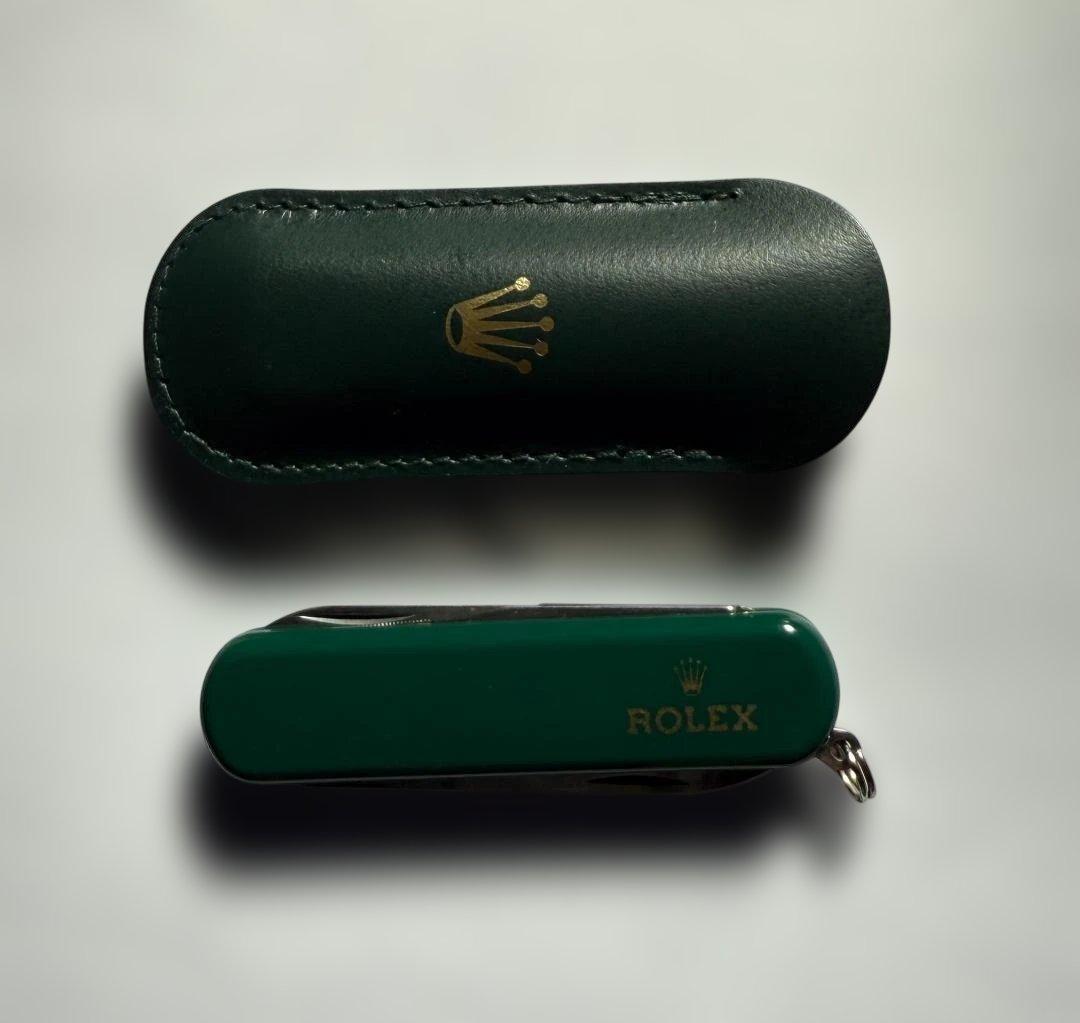 【美品】ROLEX マルチツール グリーン ノベルティ