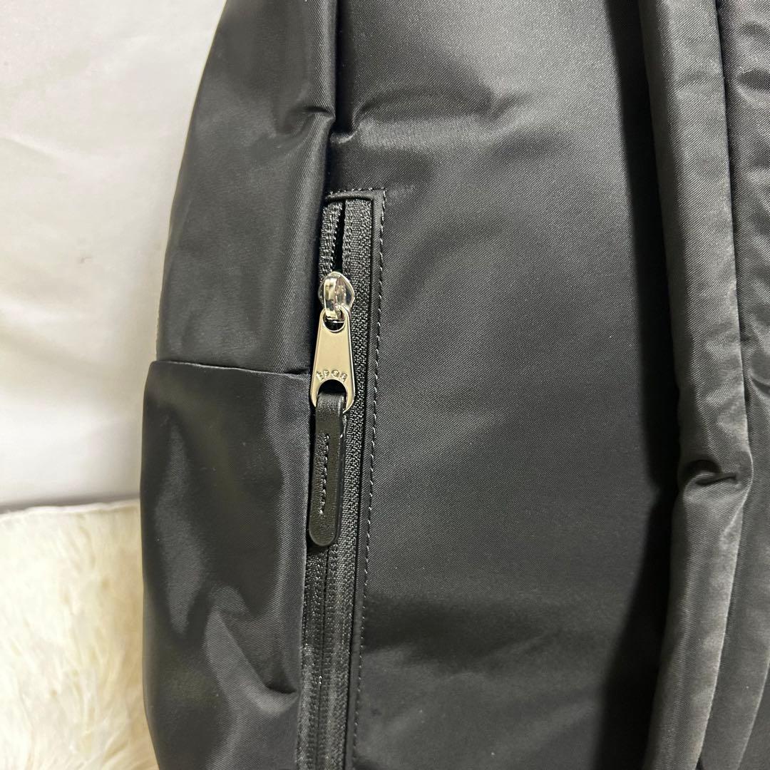 未使用級極美品　EPOR リュック　バックパック　ナイロン　レザー　ブラック