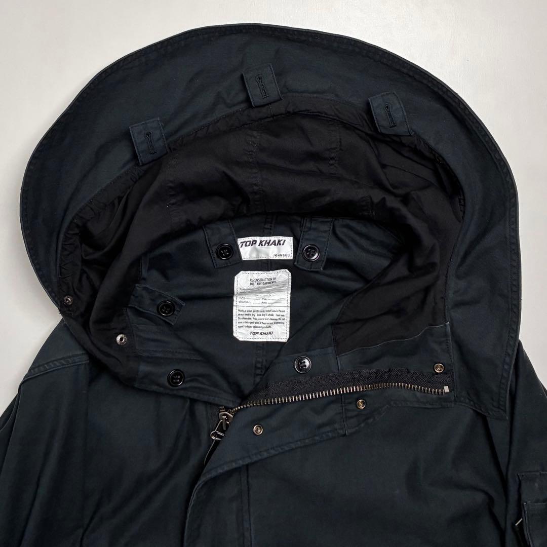 【美品】ジョンブル/TOP KHAKI/M-48フィッシュテールパーカー/コート