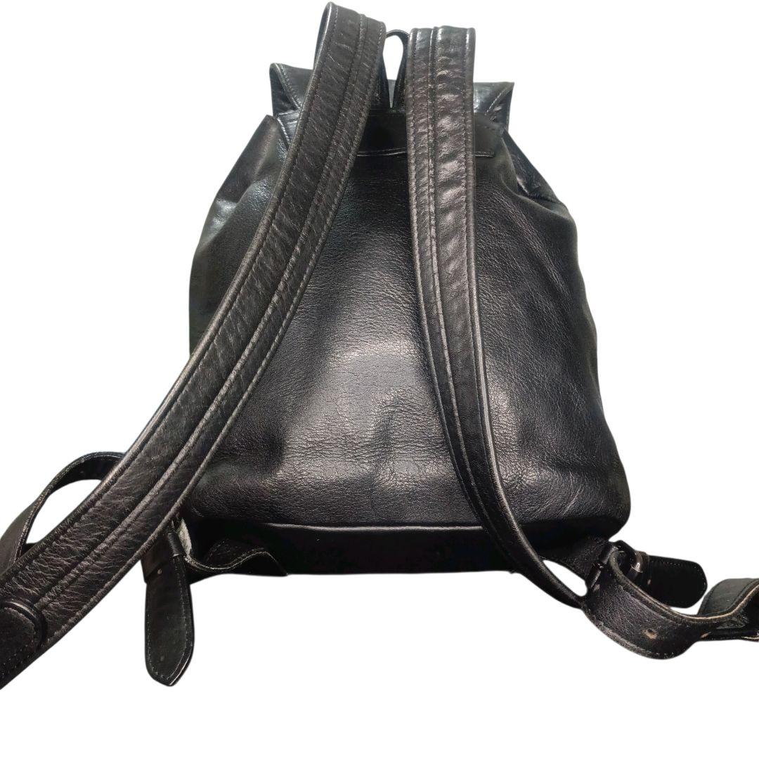 ✨PORTER CORTINA オールレザー フラップ シボ革 リュック 黒