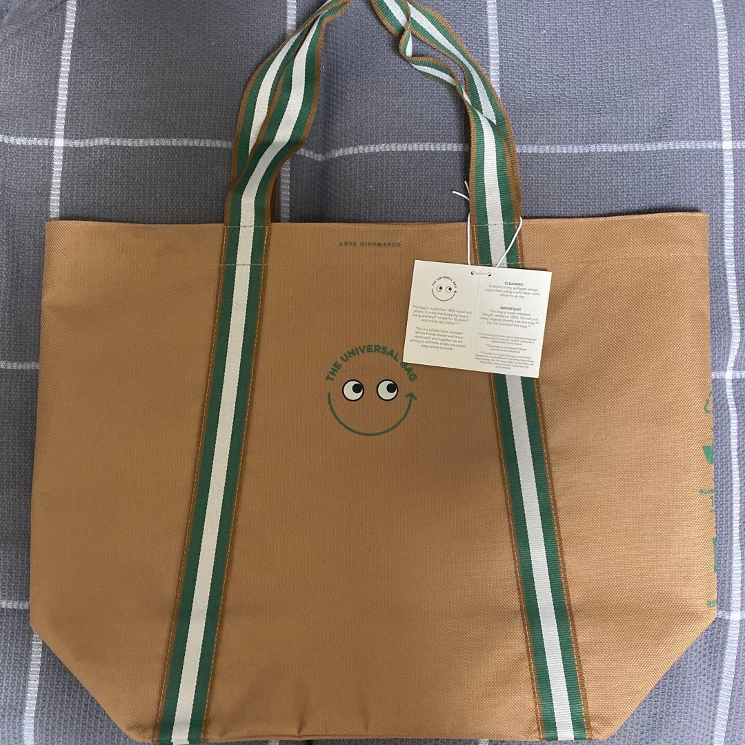 【未使用】ANYA HINDMARCH イギリス ホールフーズ限定ver