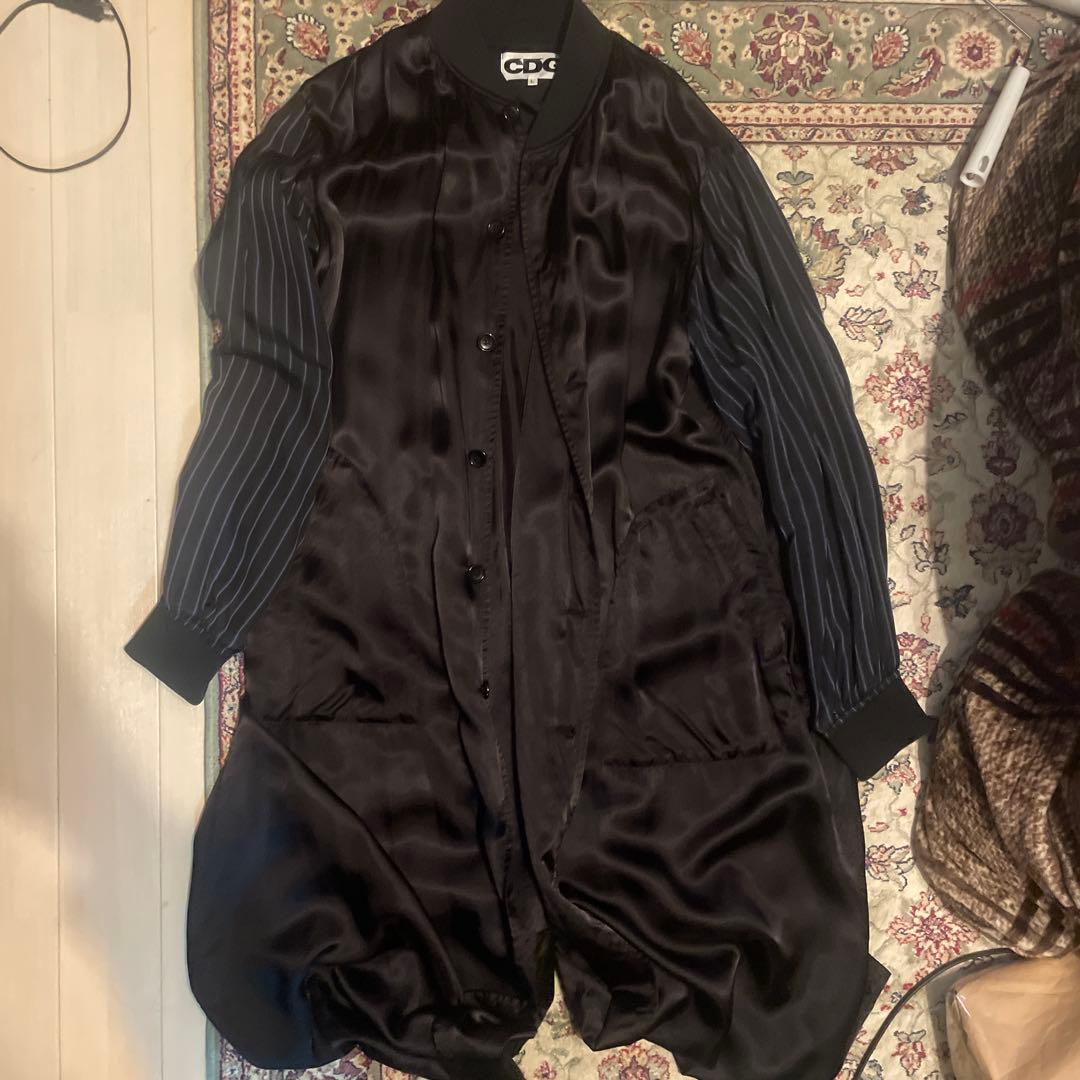 comme des garcons ロゴ コート