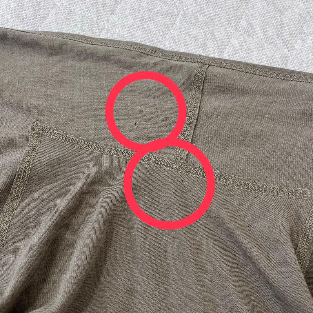 ヨーガンレール【M】ウール　シルク　ロングカーディガン　ドレープ　前あき　大人