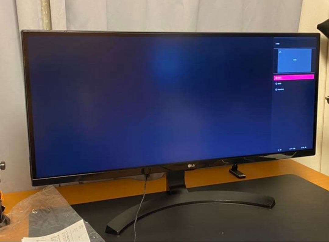 LG モニターLG34WL750-B 34インチ ウルトラワイドモニター