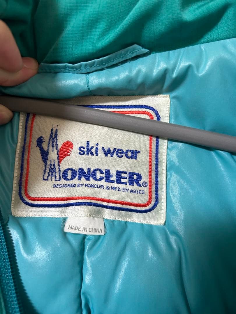 MONCLER 80s アシックス期　ダウンジャケット　レディース　短丈