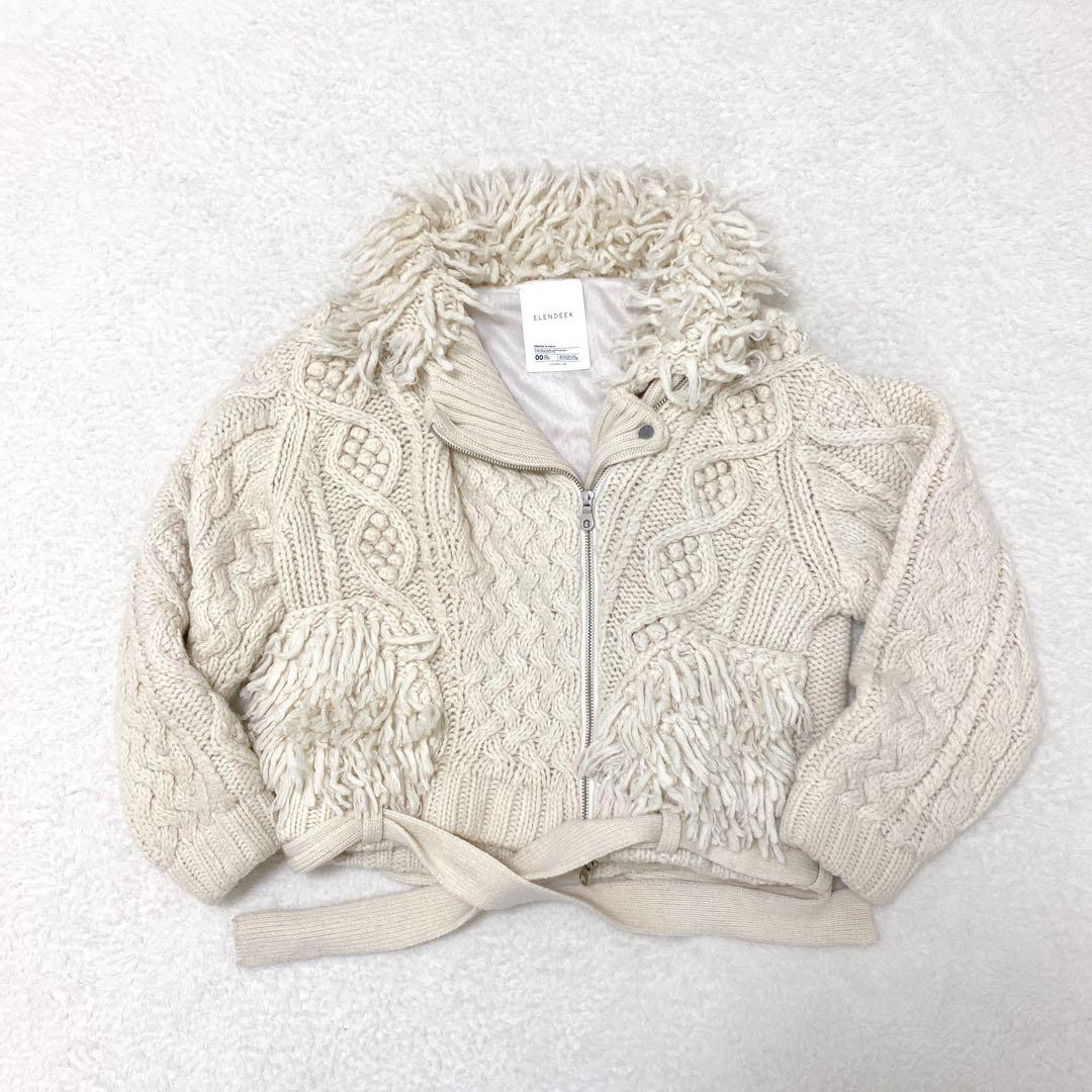 エレンディーク elendeek ニットライダース