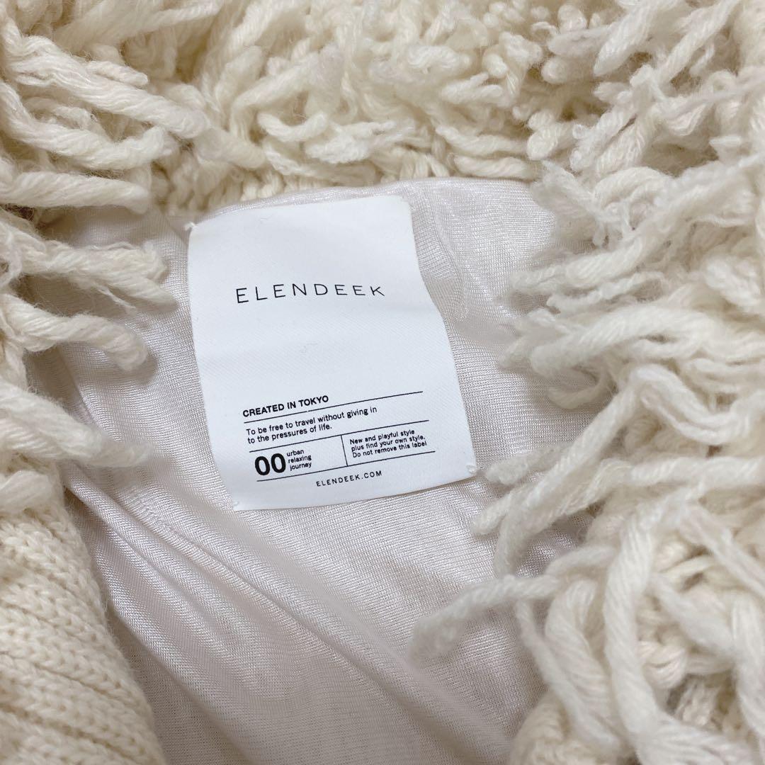 エレンディーク elendeek ニットライダース