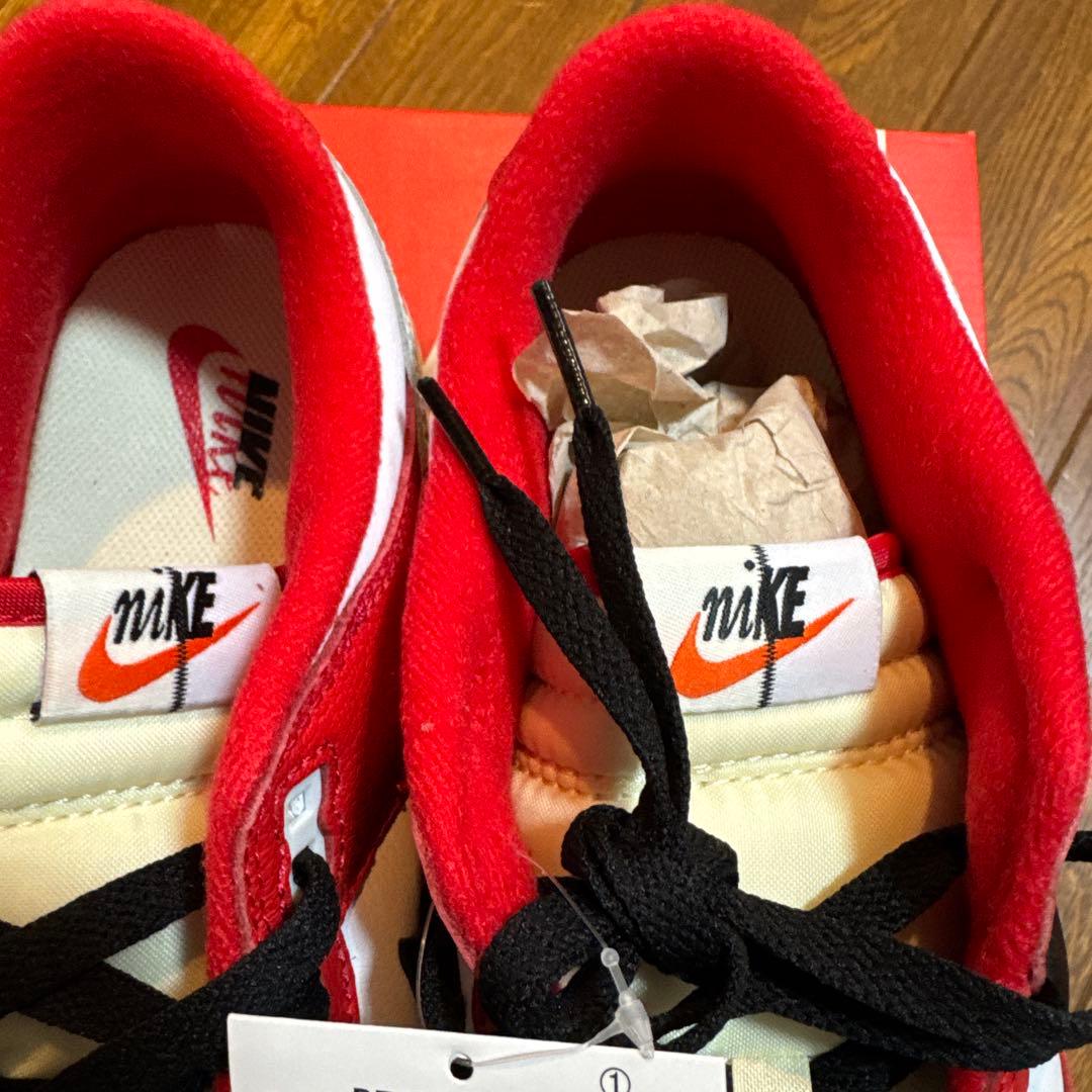 靴 Nike Dunk Low Retro PRM \"Chicago Split\"