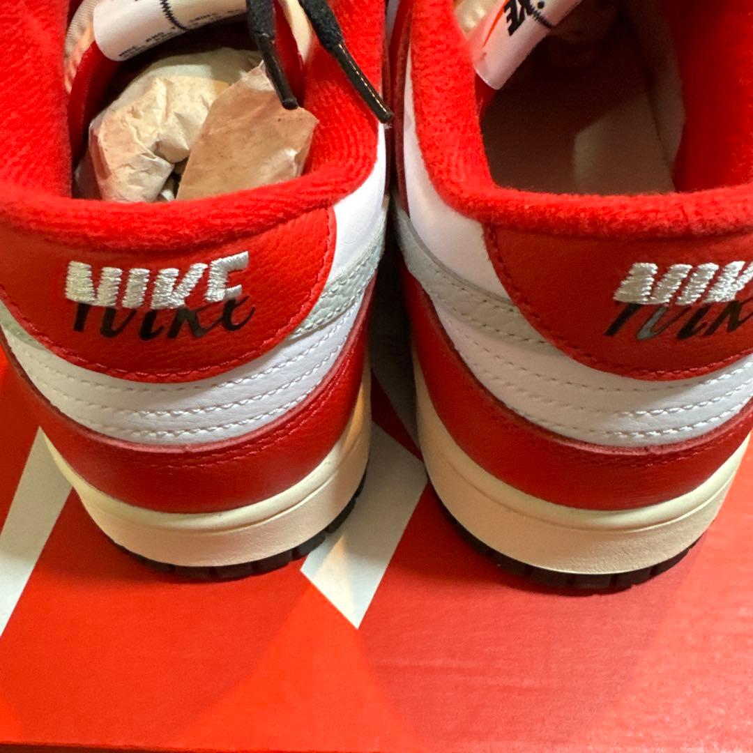 靴 Nike Dunk Low Retro PRM \"Chicago Split\"