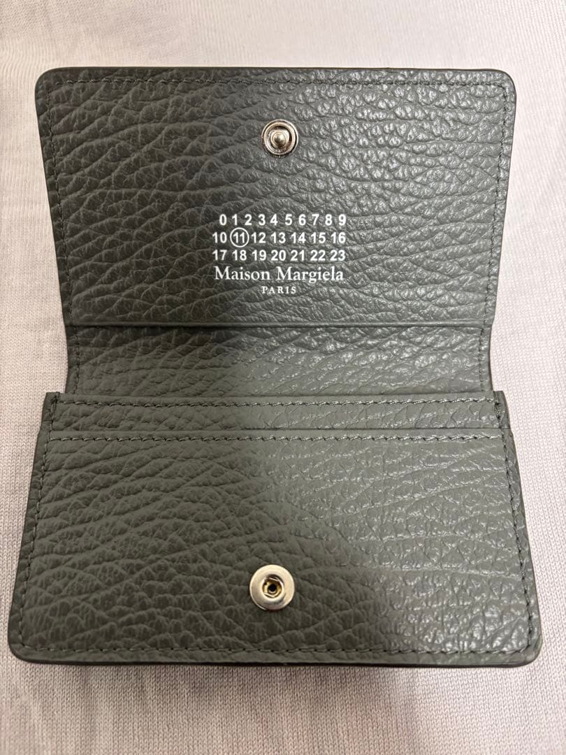 【美品】Maison Margiela カードケース 名刺入れ グレー