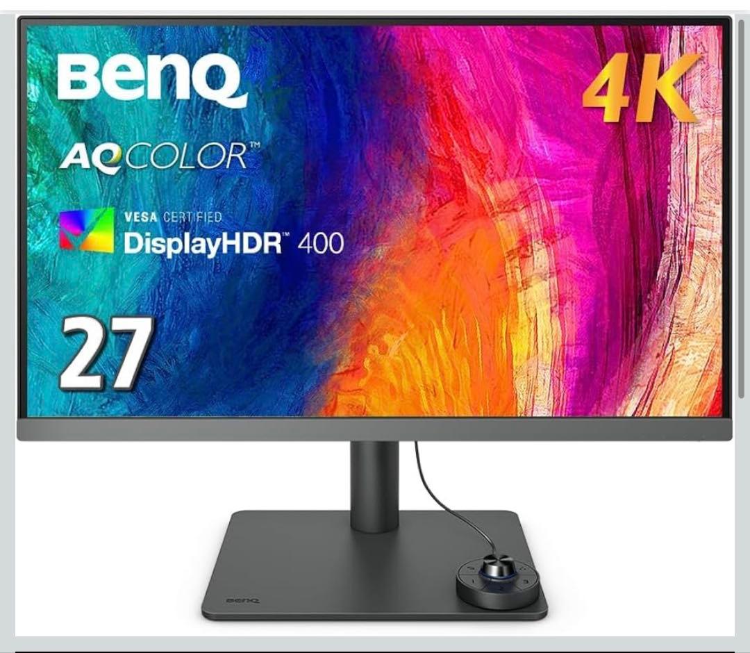 BenQ AQCOLOR PD2706U Mac モニター　4K