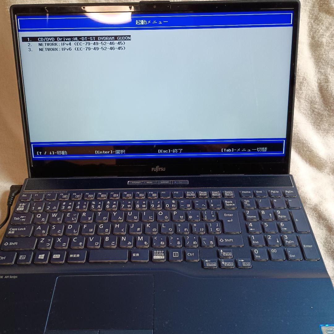 富士通 LIFEBOOK WA3/D3 ネイビージャンク