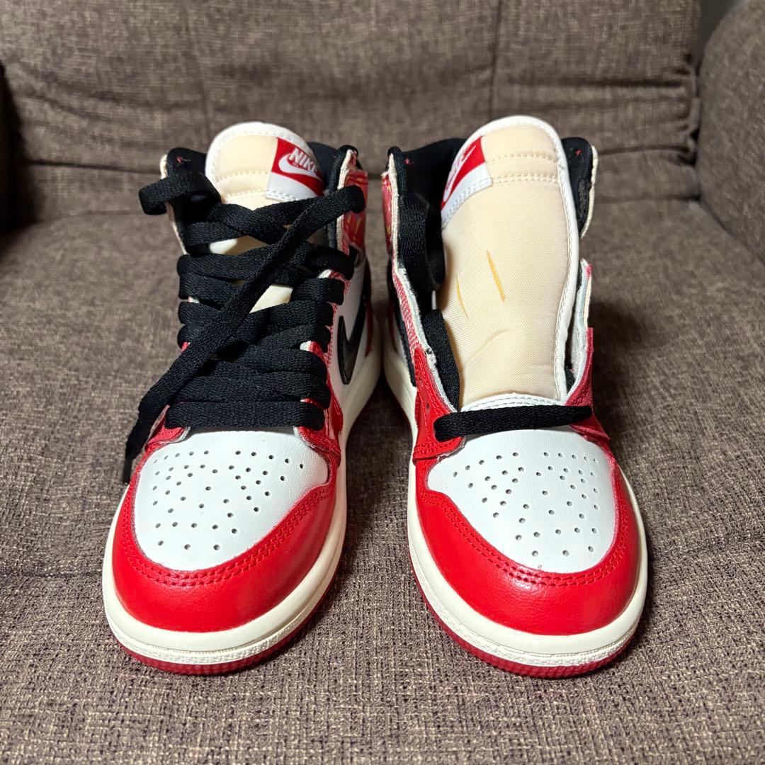 スパイダーマン エアジョーダン 1 HIGH OG SP 18.5cm
