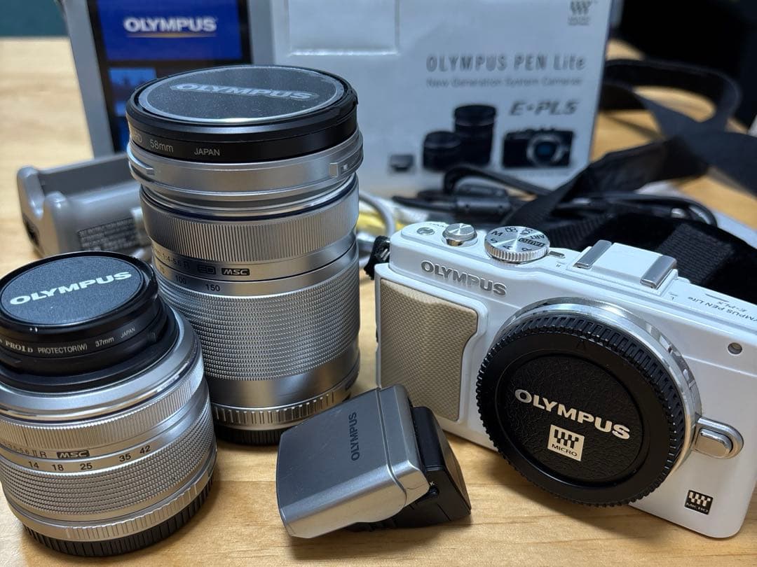 OLYMPUS PEN Lite E-PL5 本体＆レンズ セット