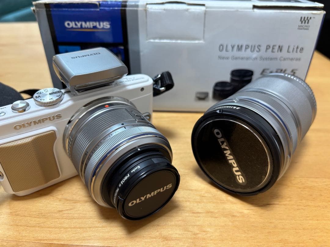 OLYMPUS PEN Lite E-PL5 本体＆レンズ セット