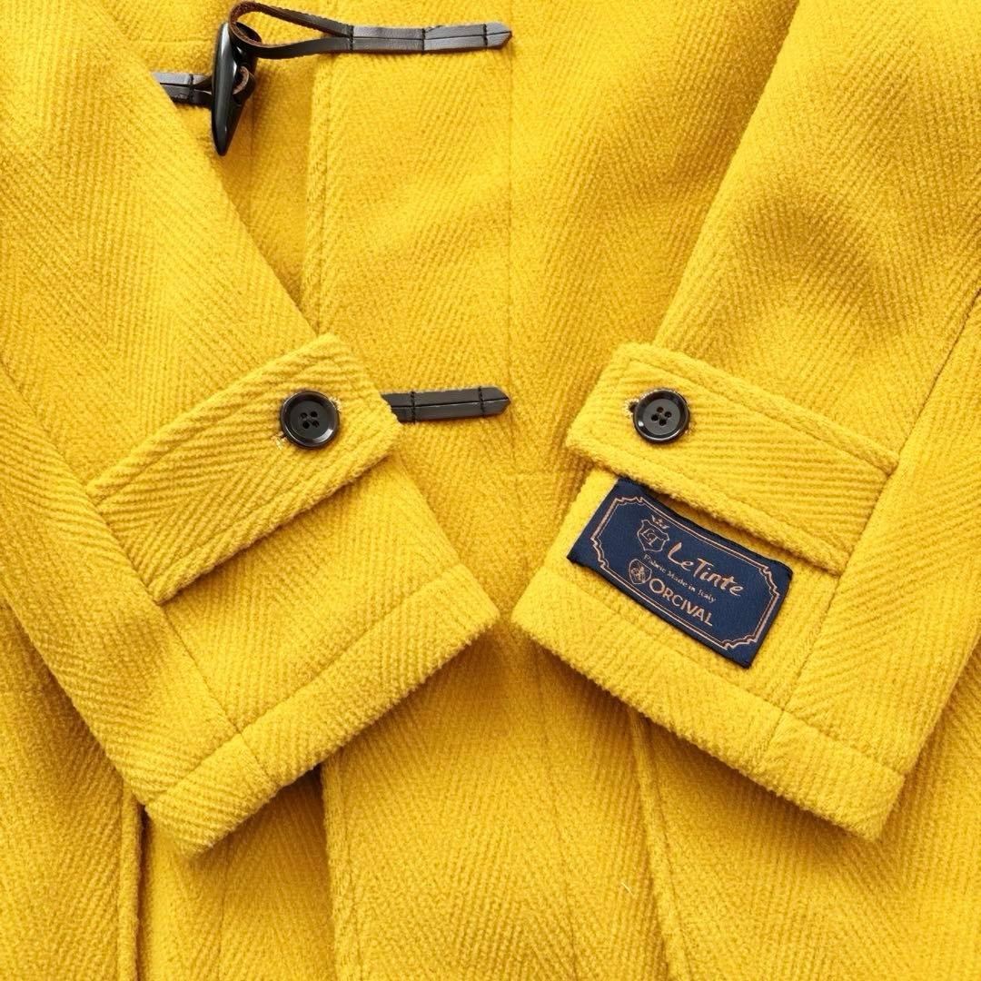 すずめ様　極美品✨ORCIVAL 希少色 ダッフルコート　ヘリンボーン