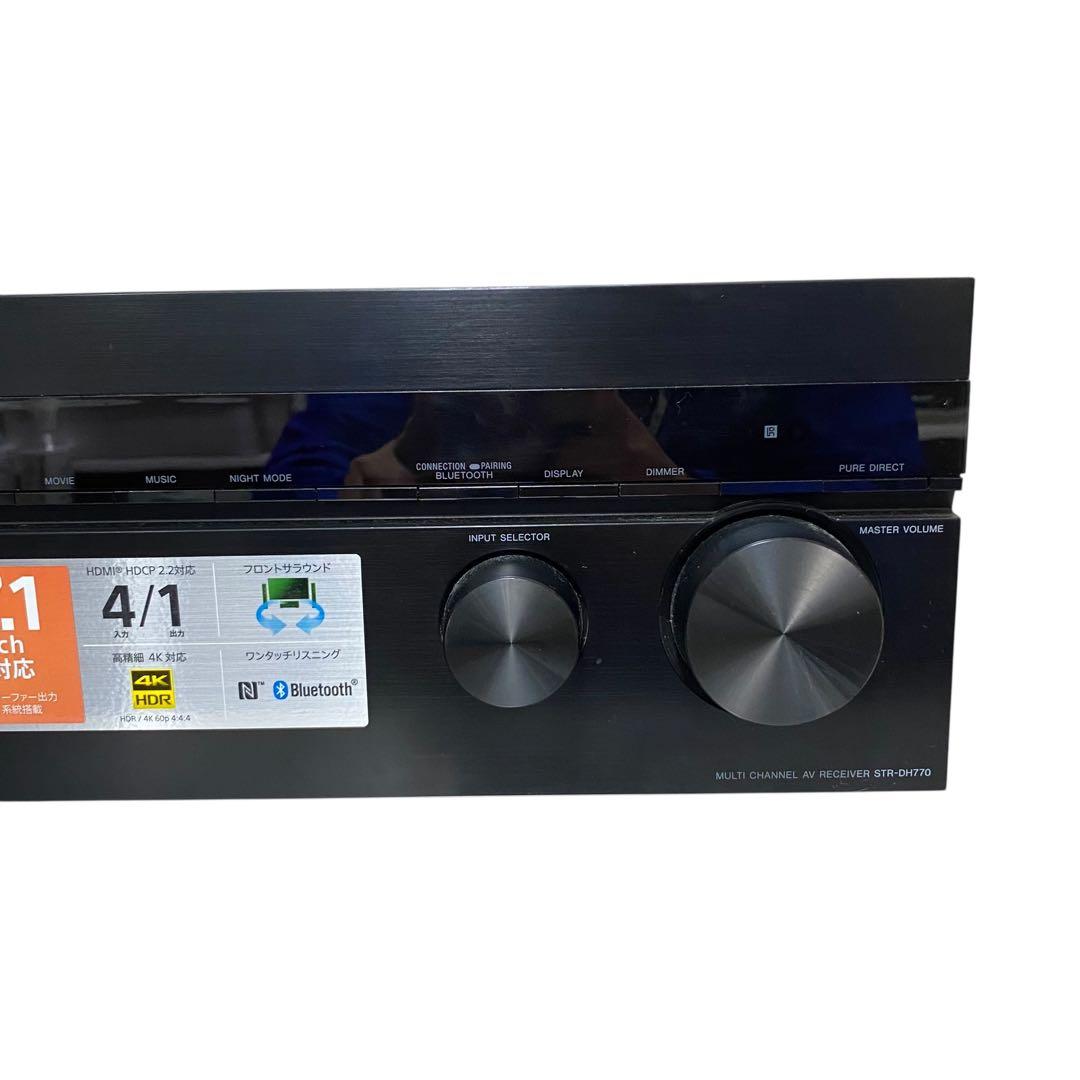【ジャンク】SONY STR-DH770 AVアンプ　音響