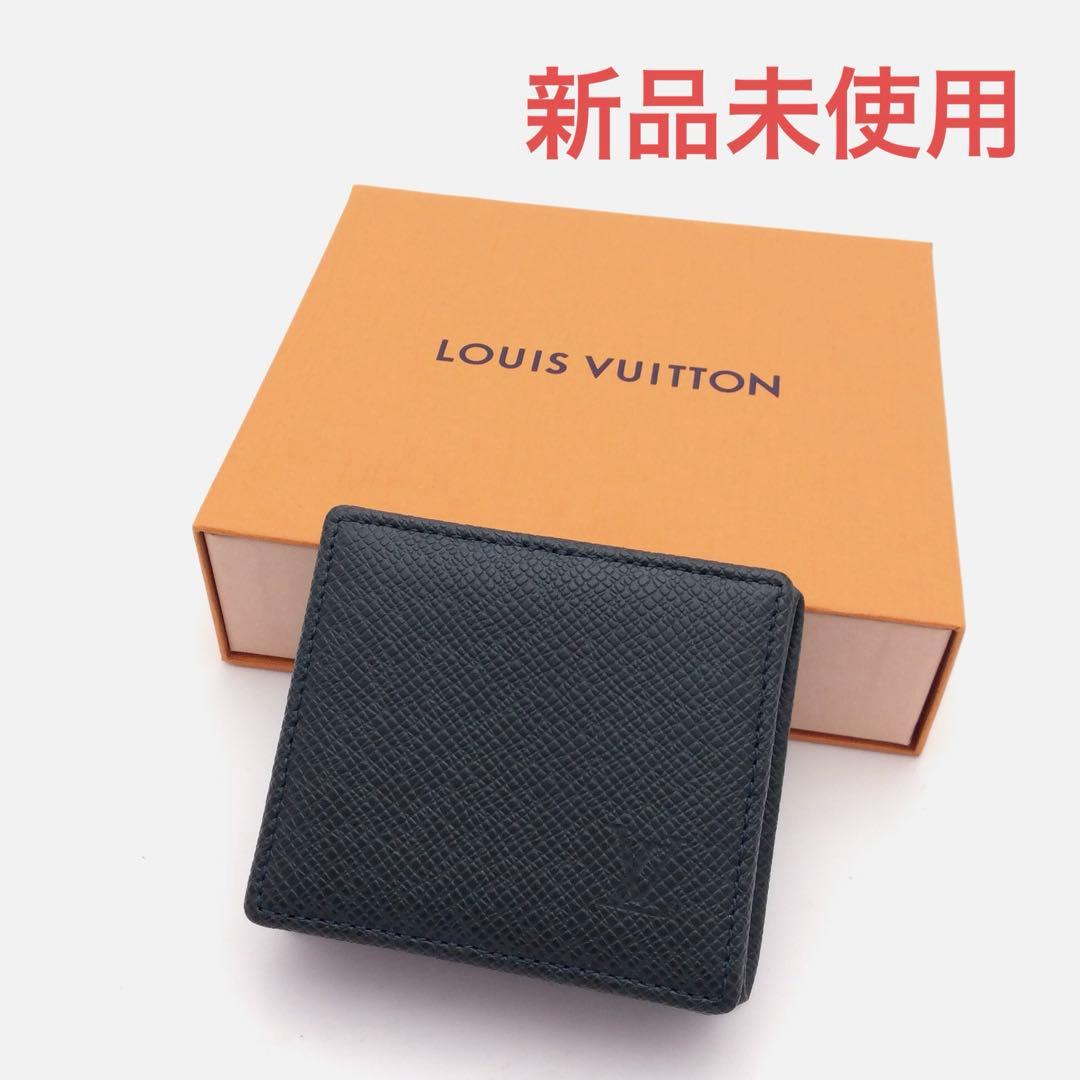 ルイヴィトン タイガ メンズ 小銭入れ ケース ボワット エピセア 緑