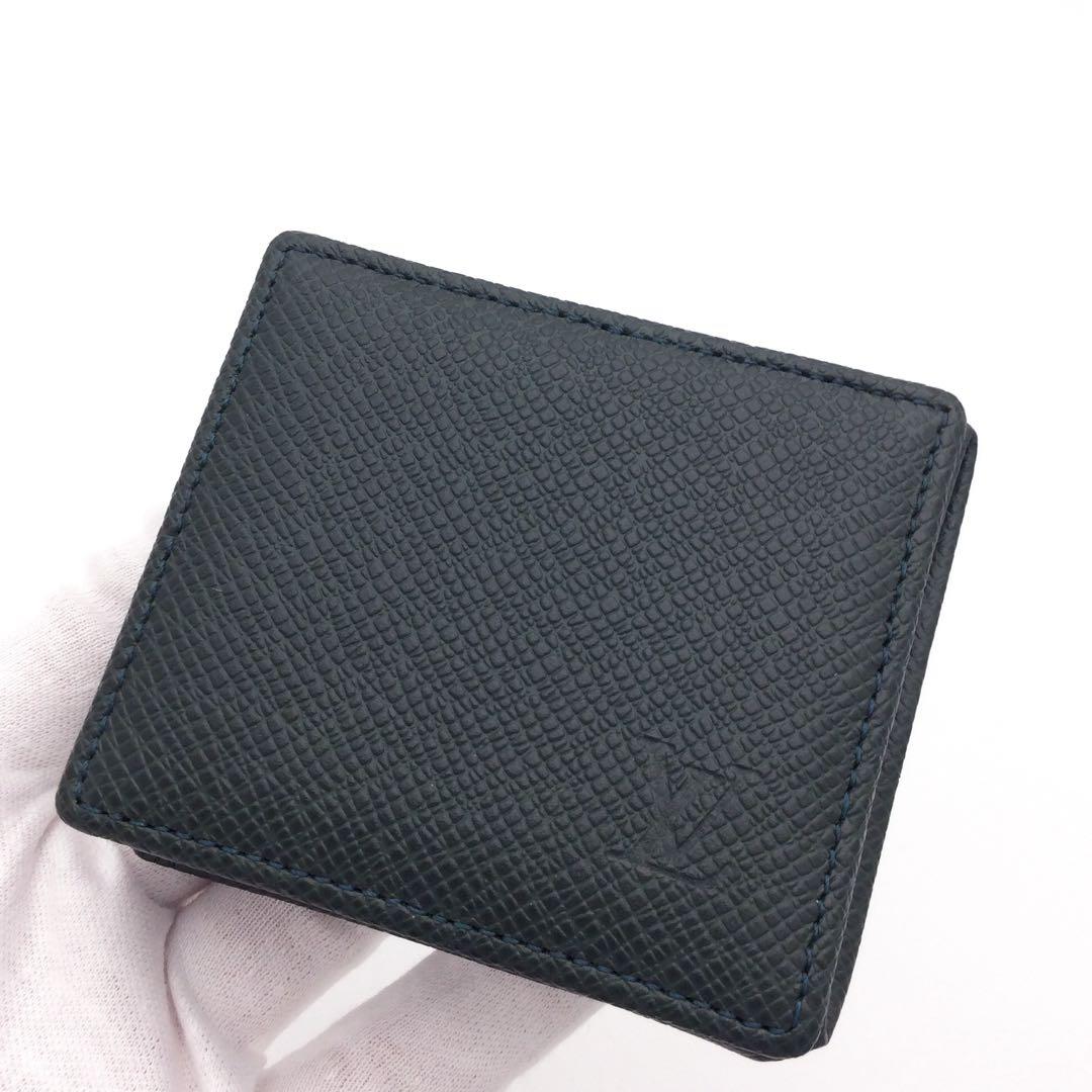 ルイヴィトン タイガ メンズ 小銭入れ ケース ボワット エピセア 緑