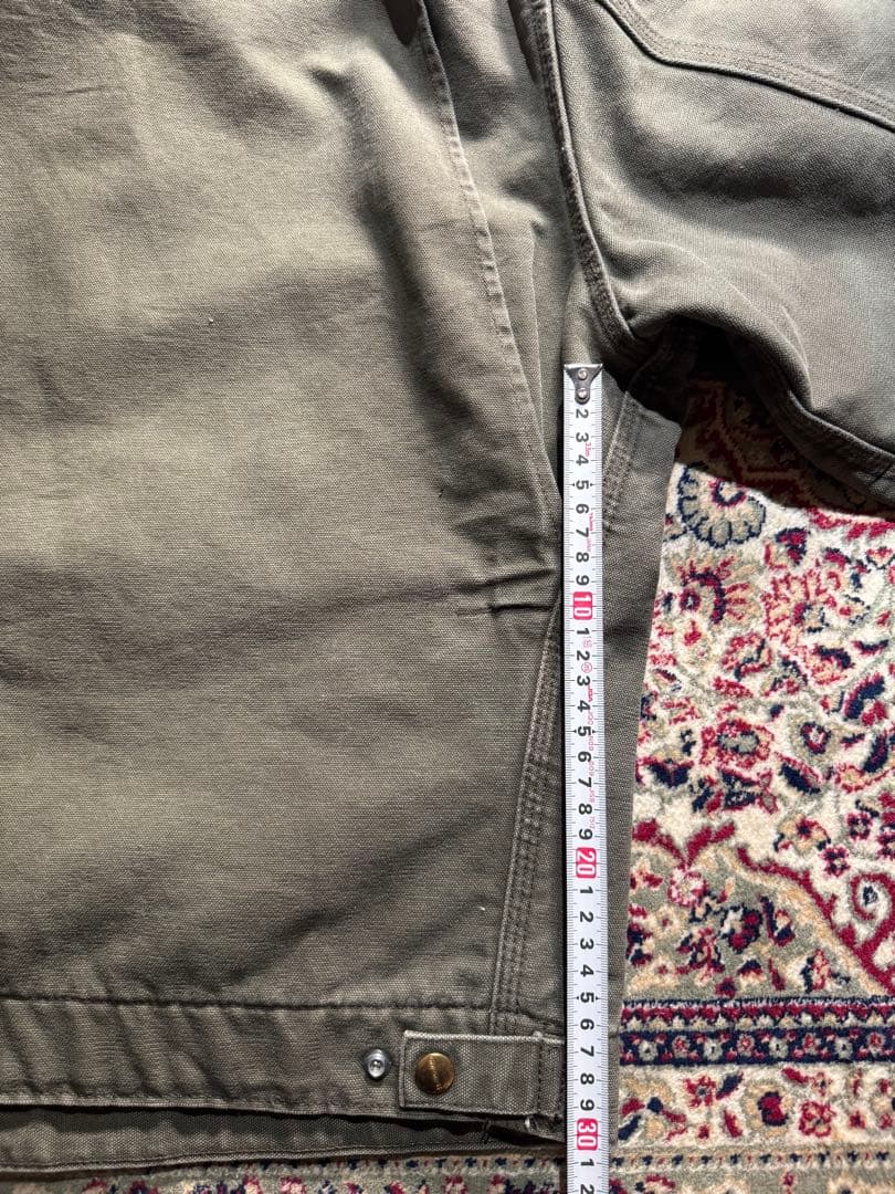 Carhartt デトロイトジャケットアーミーグリーン Ｌサイズ