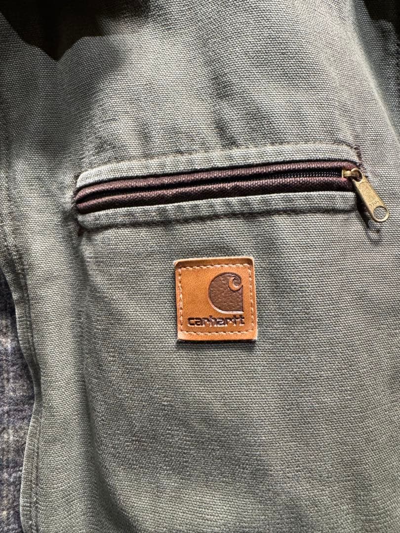 Carhartt デトロイトジャケットアーミーグリーン Ｌサイズ