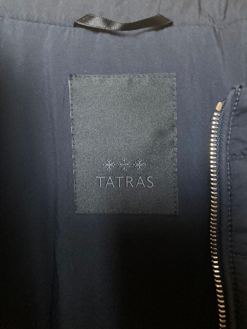 【別注】TATRAS / ACACIA ノーカラー ライトダウンジャケット