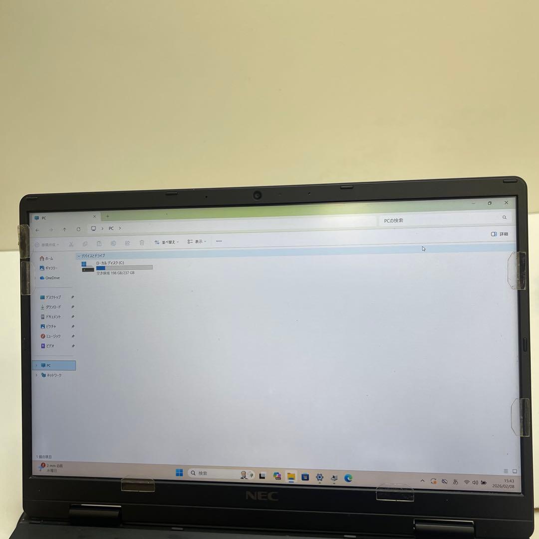 Windowsノート本体 #065 NEC VersaPro VC-9 i5-1130G7 8GB 256