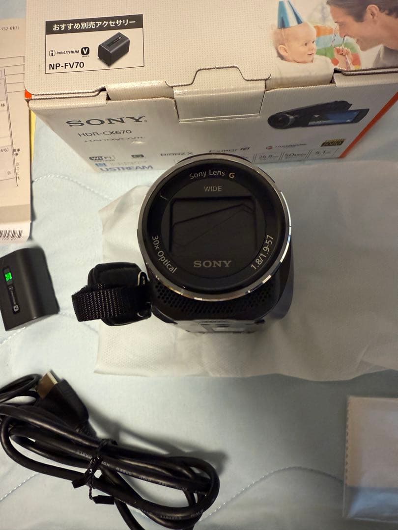 ソニー SONY HDR-CX670 Handycam デジタル